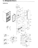 Fridge door l