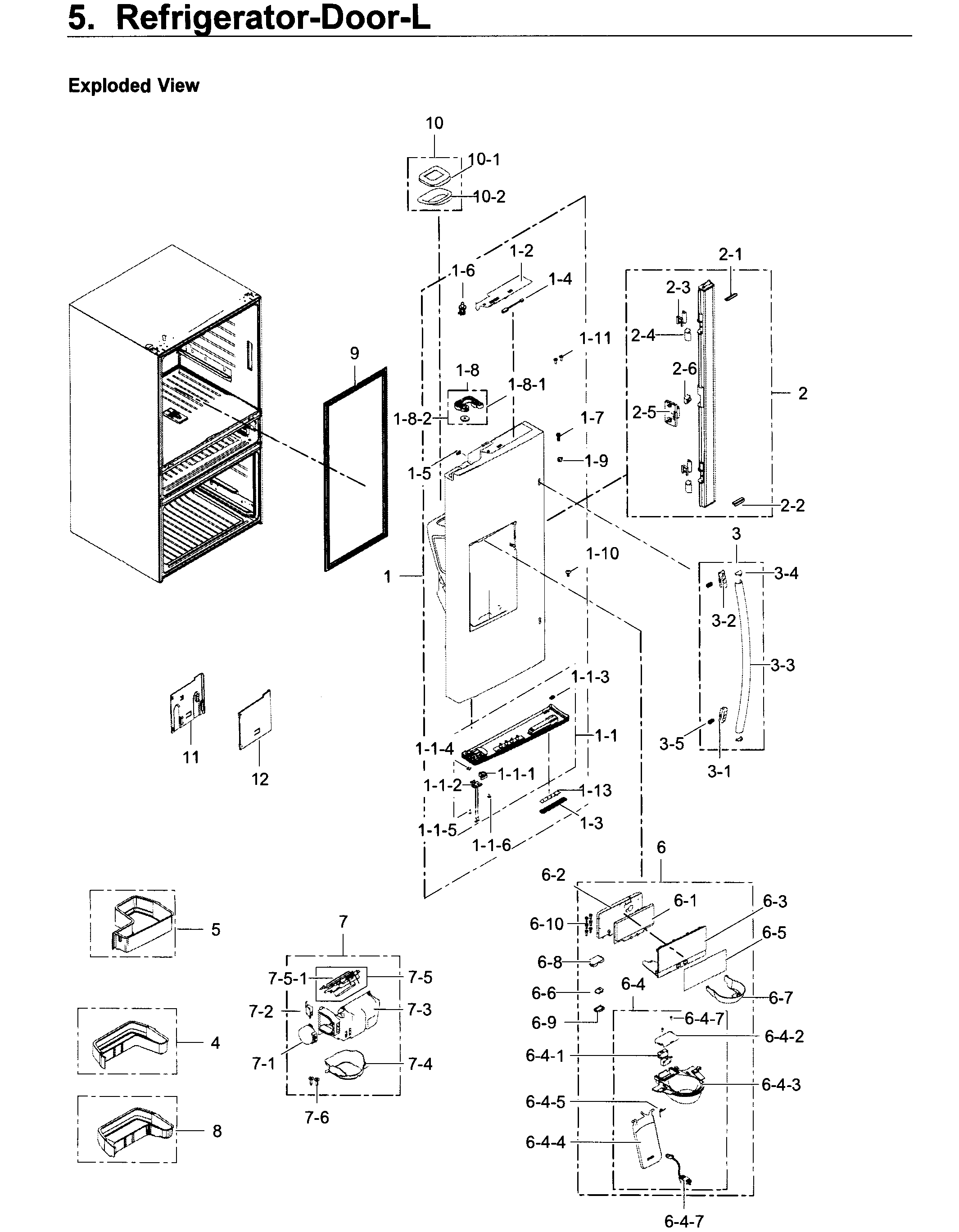 FRIDGE DOOR L
