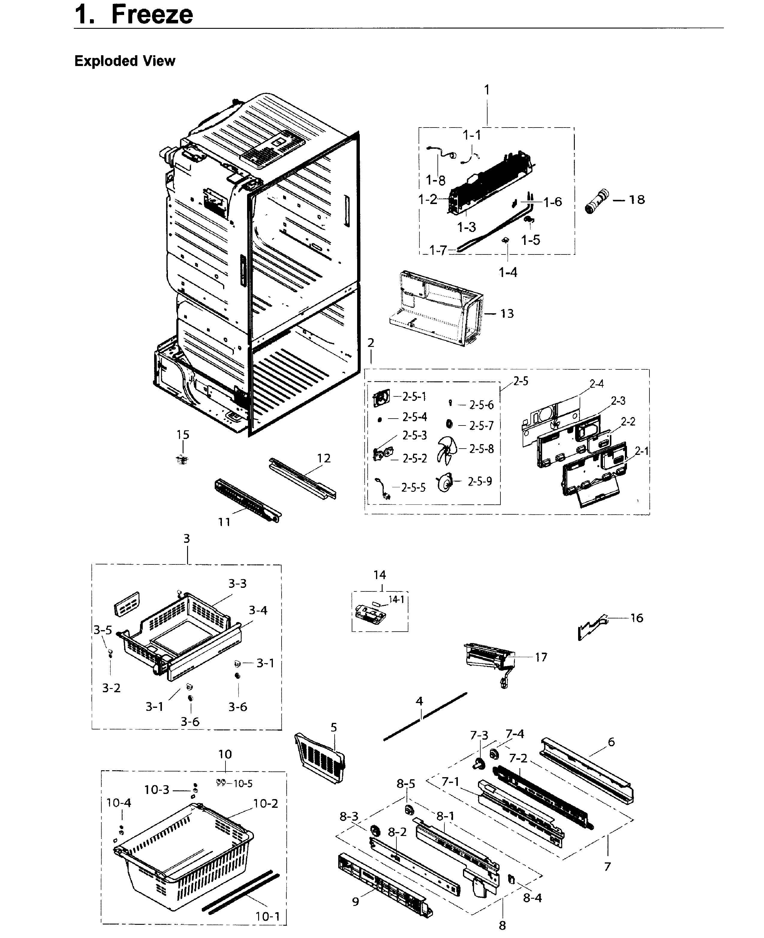 Freezer / icemaker