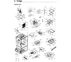Samsung RF263BEAEBC/AA-04 fridge diagram