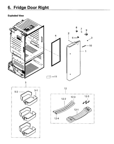Fridge door r