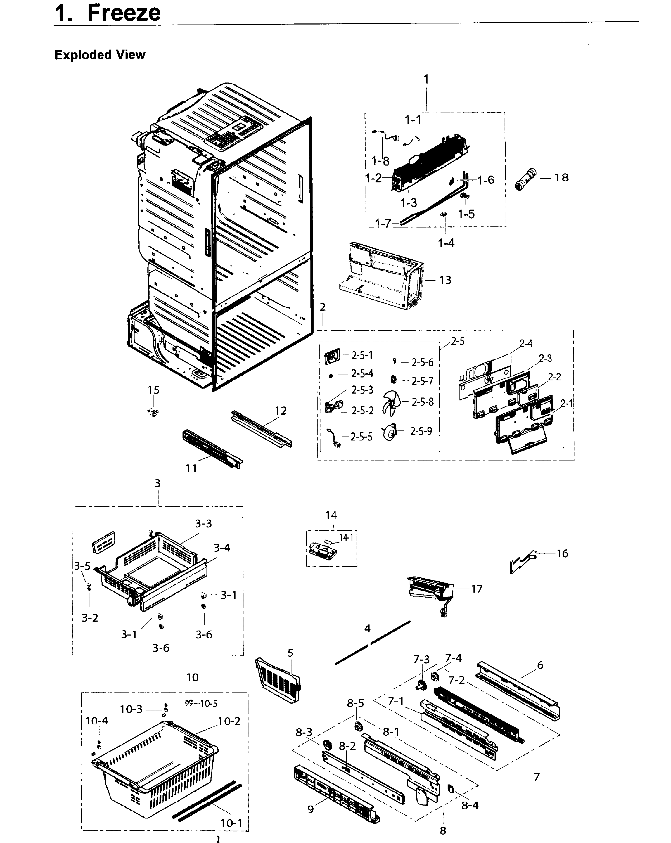 Freezer / icemaker