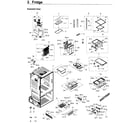Samsung RF263BEAESP/AA-04 fridge diagram
