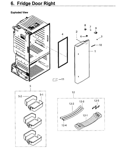 Fridge door r