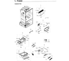 Samsung RF23HTEDBSR/AA-07 freezer / icemaker diagram