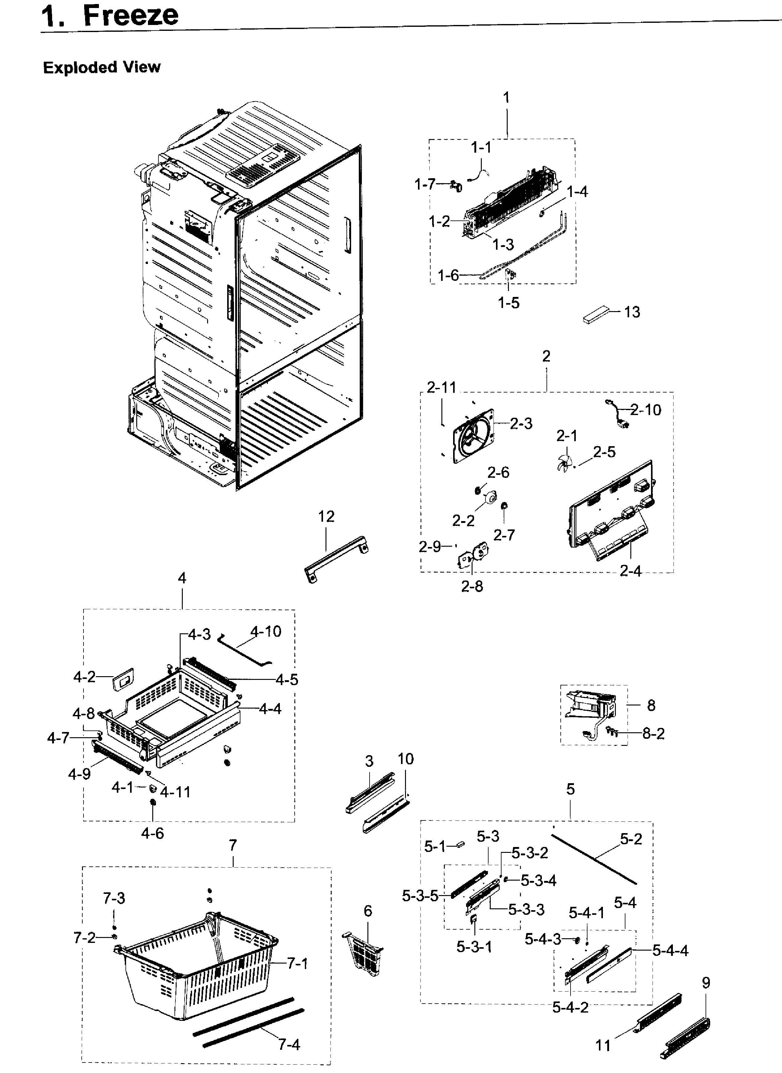 Freezer / icemaker