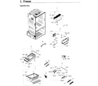 Samsung RF23HTEDBSR/AA-08 freezer / icemaker diagram