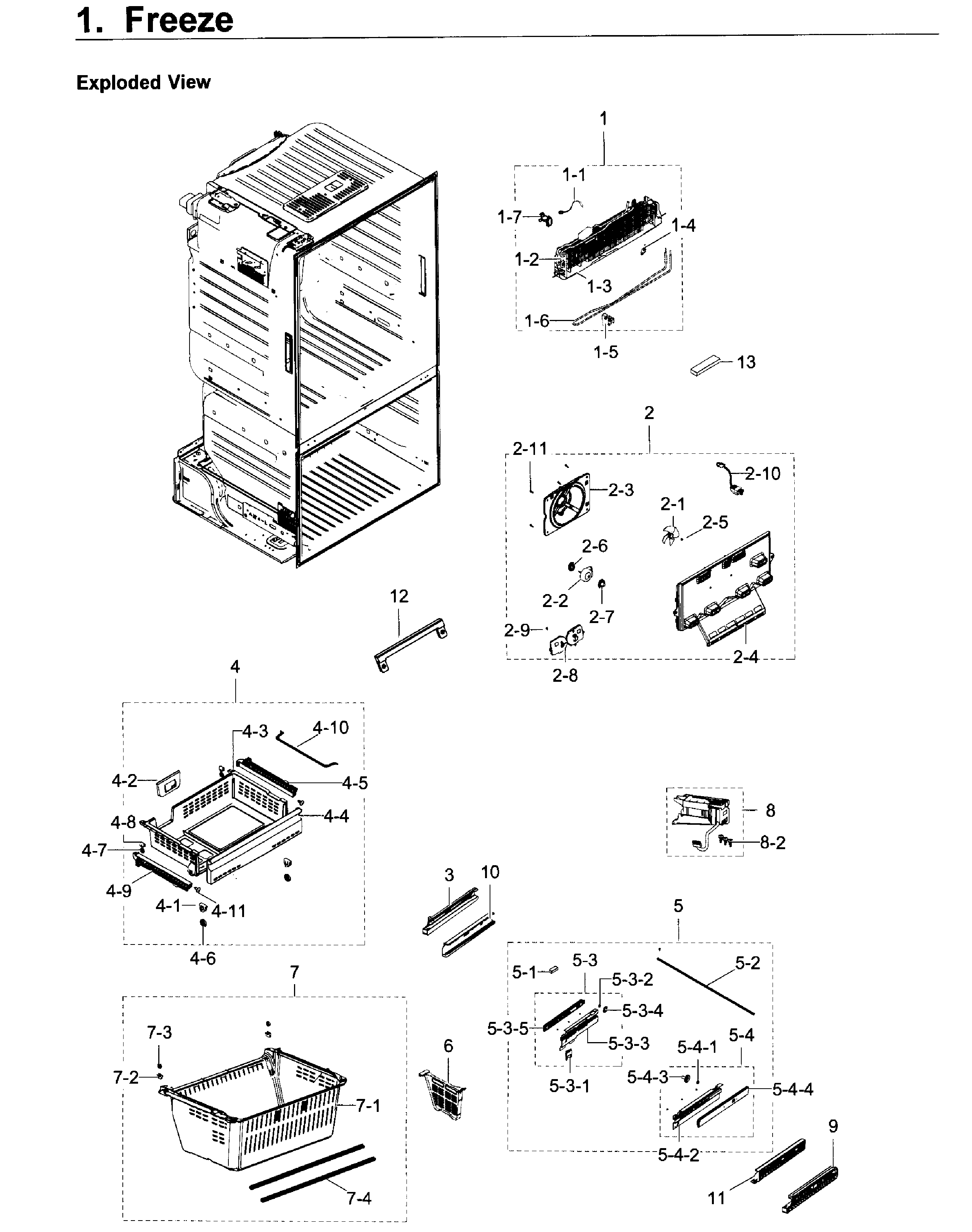 Freezer / icemaker