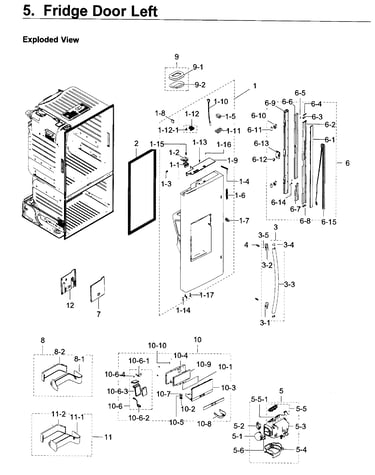 Fridge door l