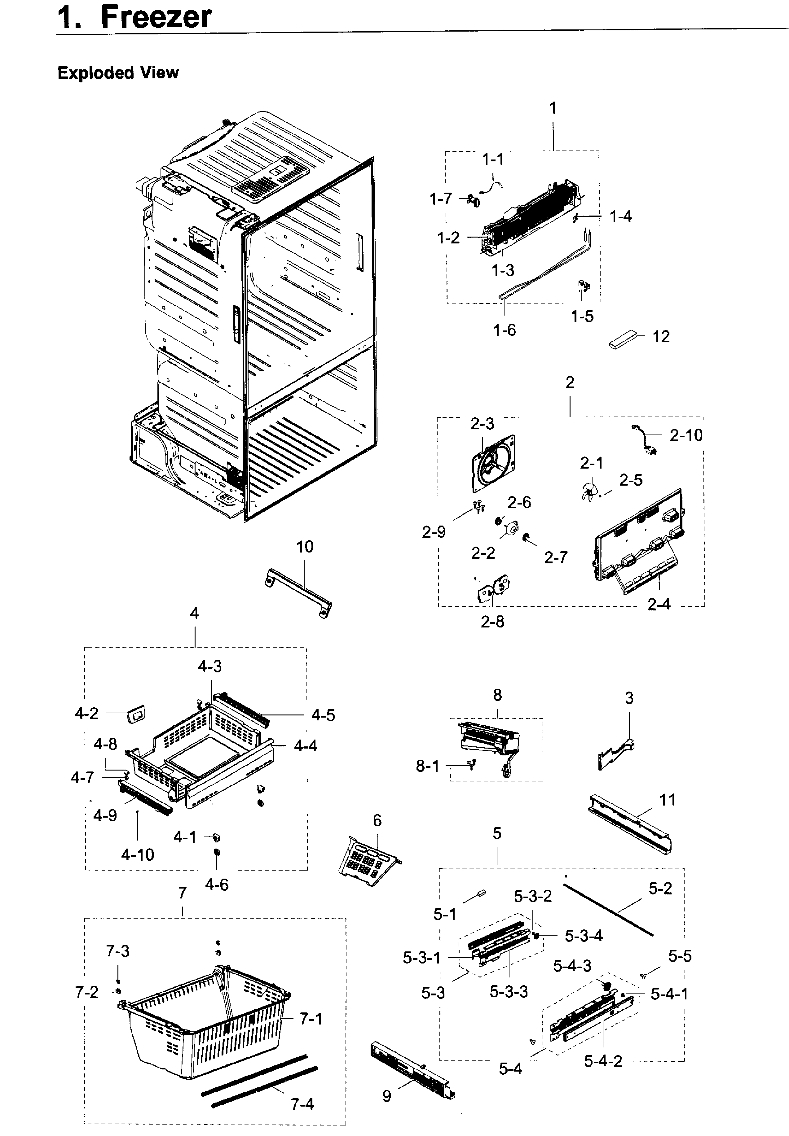 Freezer / icemaker