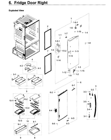 Fridge door r