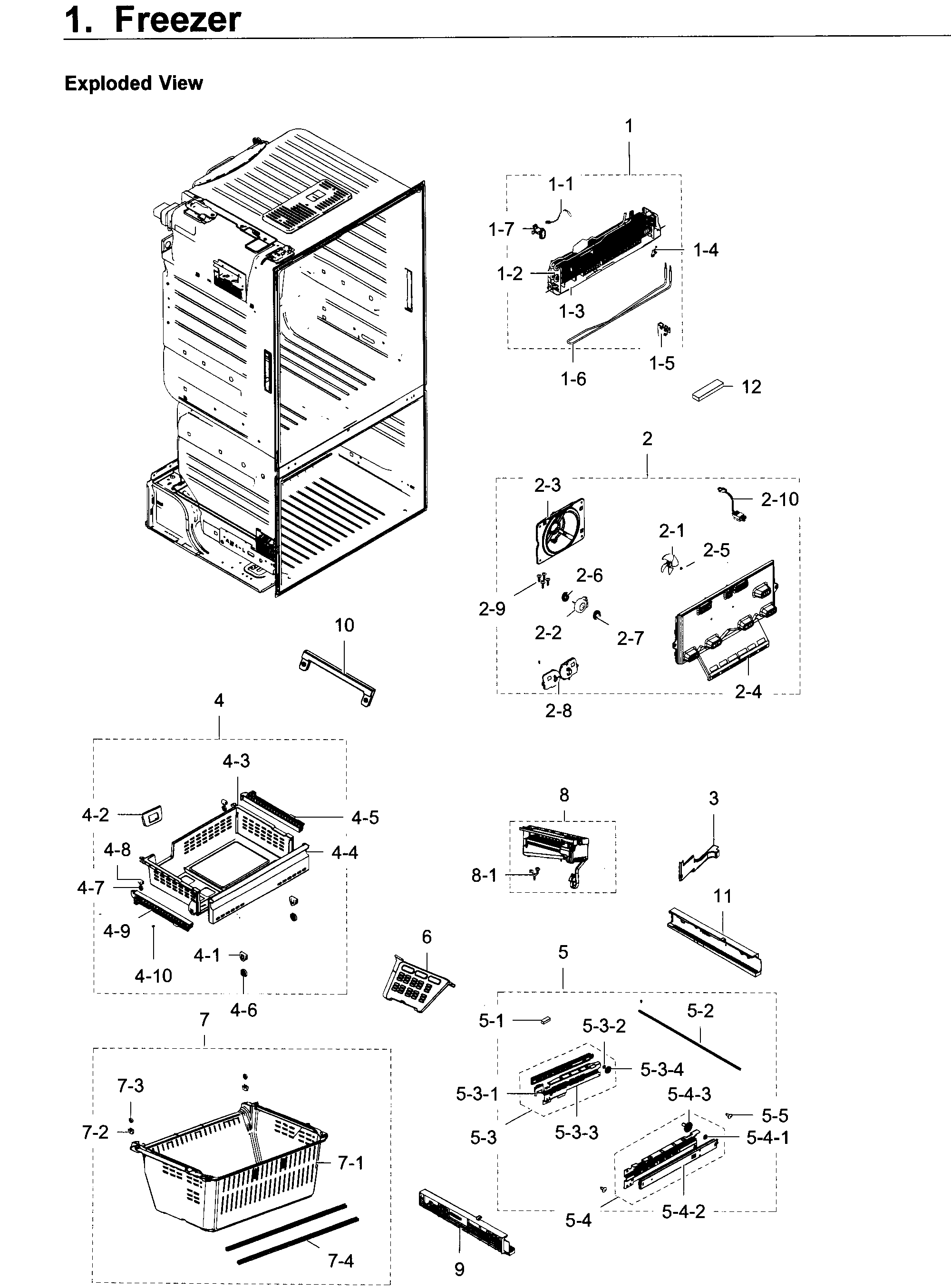 Freezer / icemaker