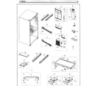 Samsung RF26HFENDBC/AA-01 fridge diagram