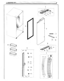Fridge door l