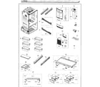 Samsung RF26HFENDSR/AA-03 fridge diagram