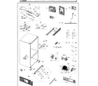 Samsung RF26HFENDWW/AA-01 cabinet diagram