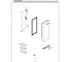 Samsung RF26HFENDWW/AA-01 fridge door r diagram