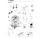 Samsung RF26J7500BC/AA-03 cabinet diagram