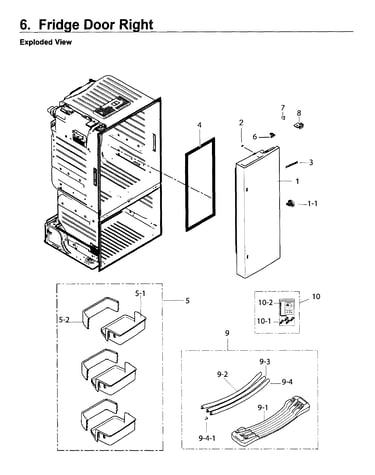 Fridge door r