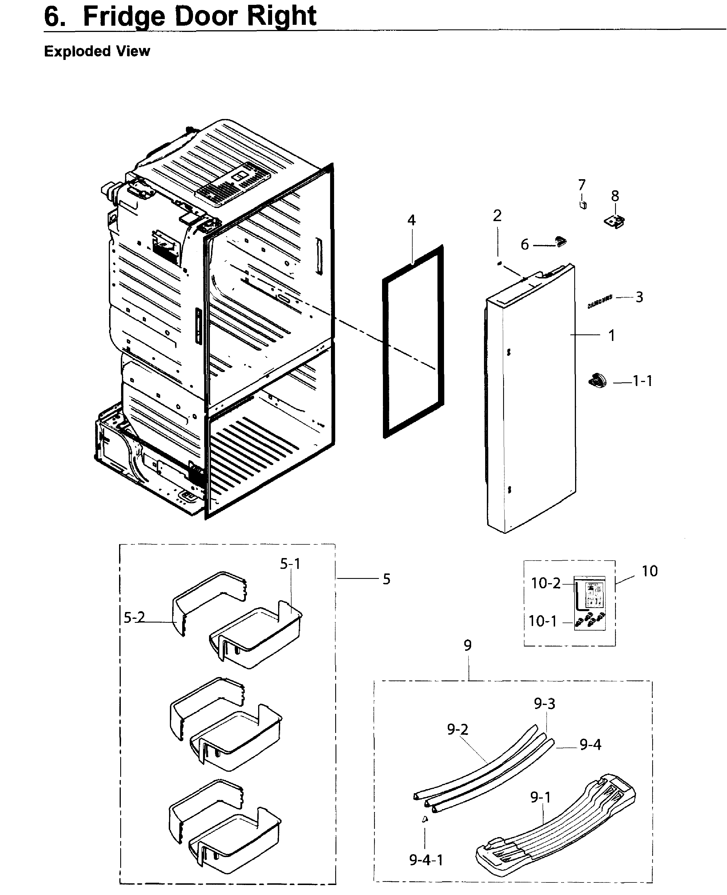 FRIDGE DOOR R