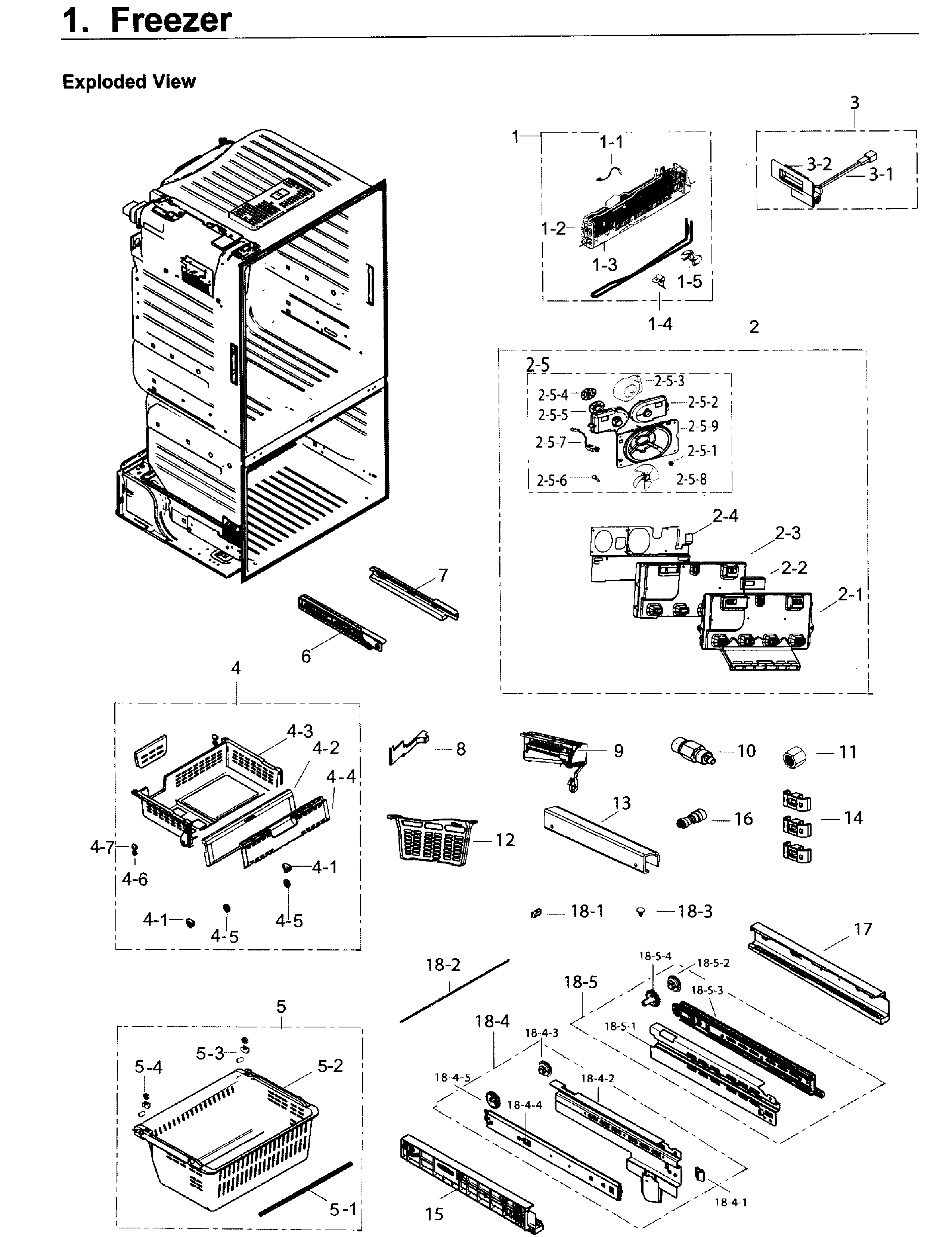 Freezer / icemaker