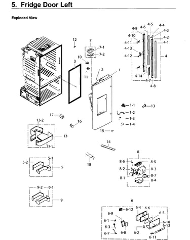 Fridge door l