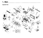 Samsung MC17J8000CG/AA-00 main asy diagram