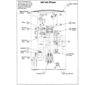 ICP H4H348GLE100 control panel diagram