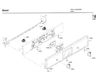 Bosch HBL5351UC/03 control panel diagram