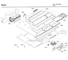 Bosch HBL5351UC/03 latch asy diagram