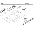 Bosch HBL5450UC/09 latch asy diagram
