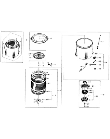Tub parts