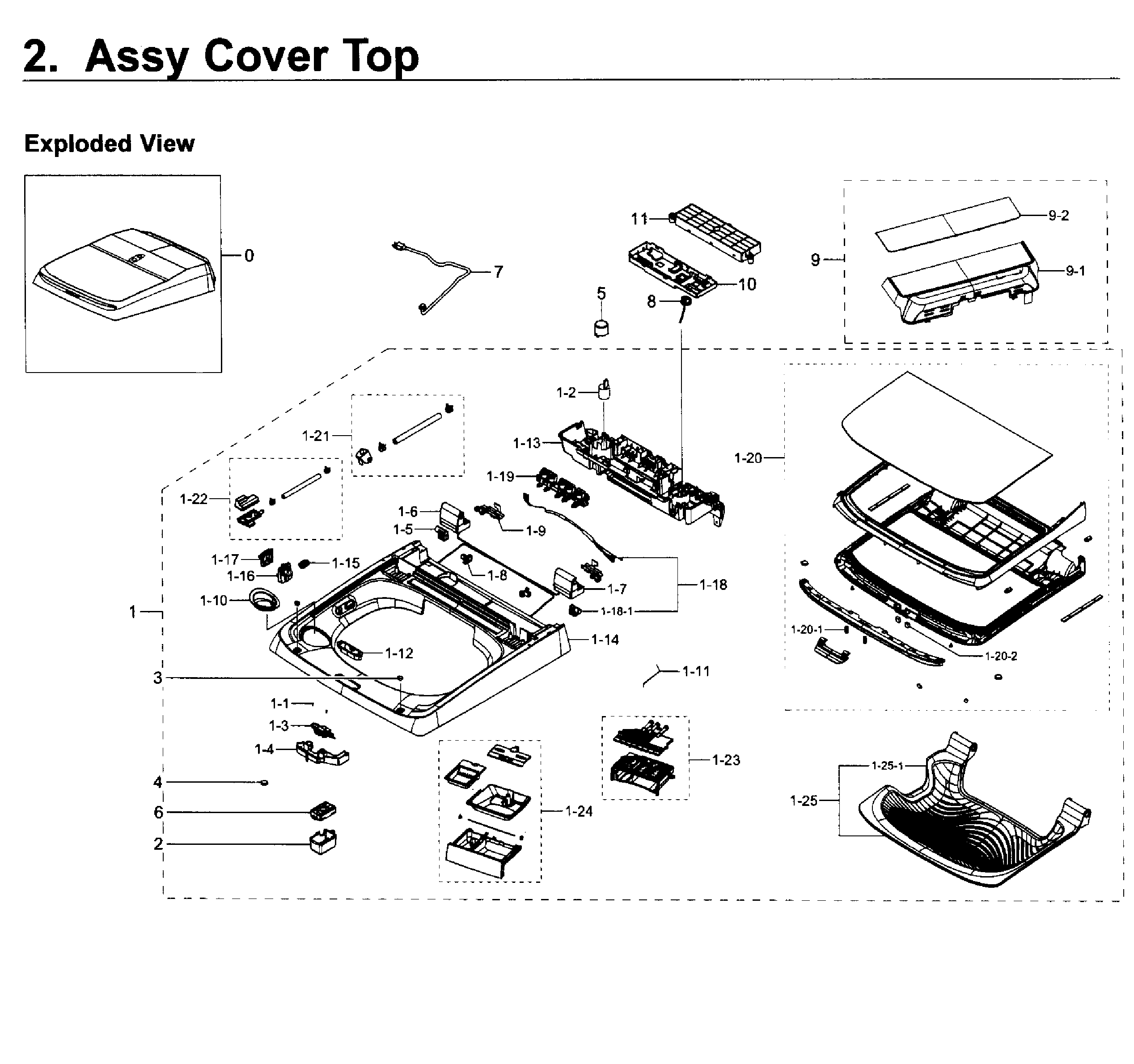 Cover top