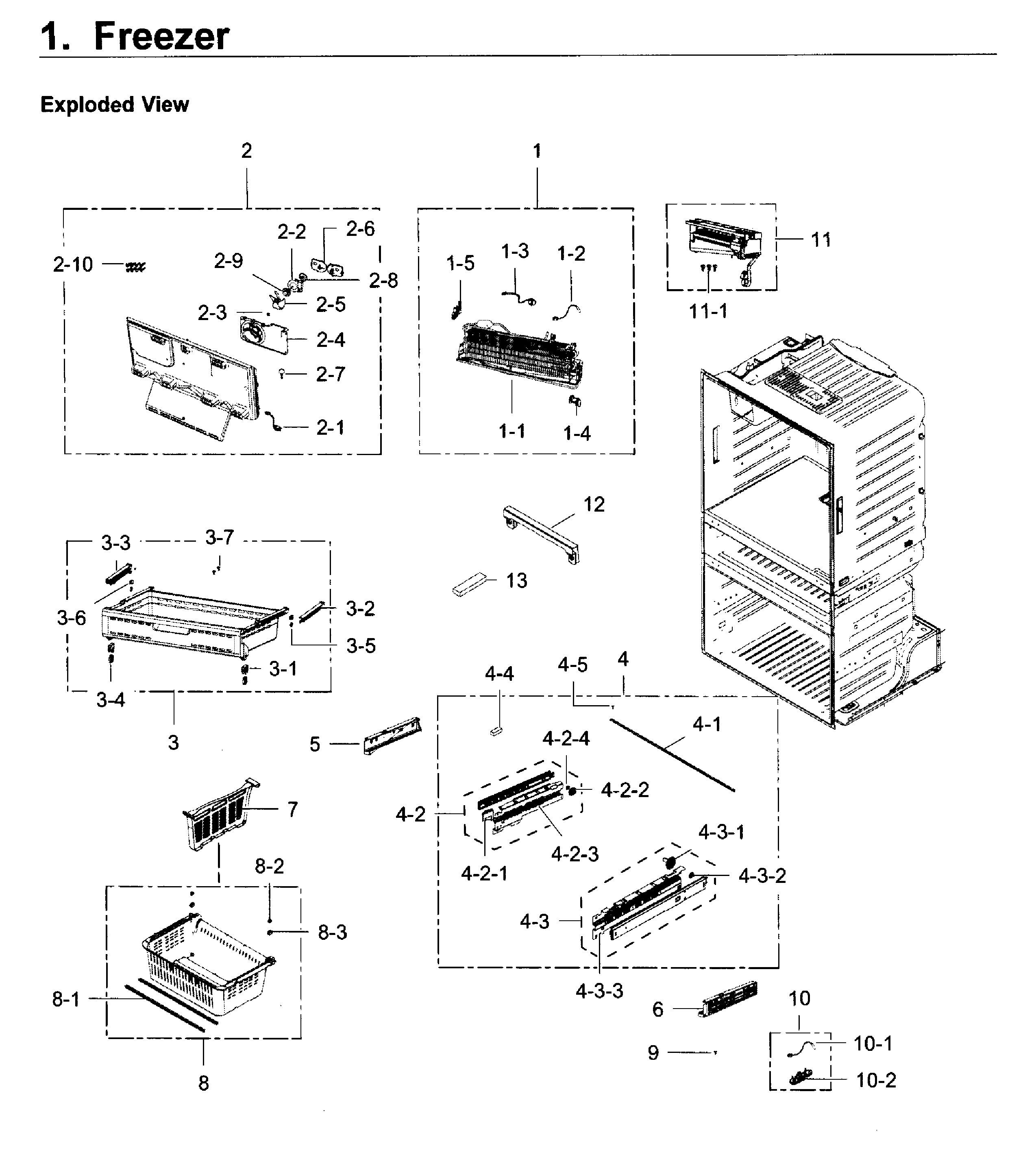 Freezer / icemaker