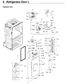 Fridge door l