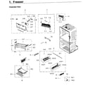 Samsung RF28JBEDBSR/AA-06 freezer / icemaker diagram