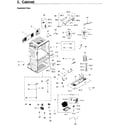 Samsung RF28JBEDBSR/AA-06 cabinet diagram