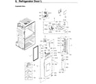 Samsung RF28JBEDBSR/AA-06 fridge door l diagram