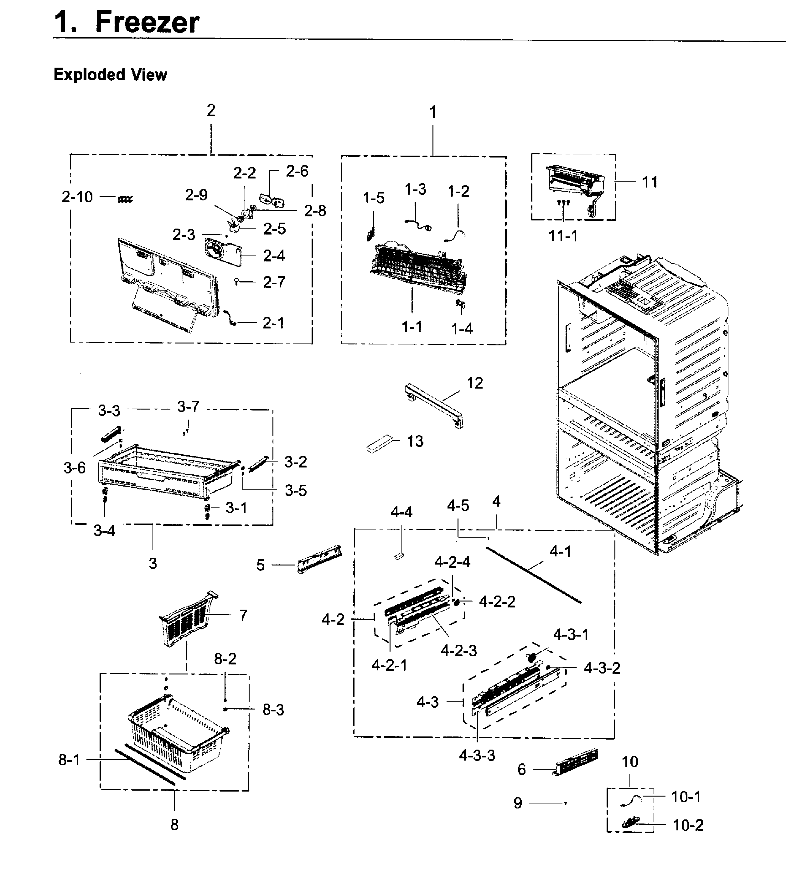 Freezer / icemaker