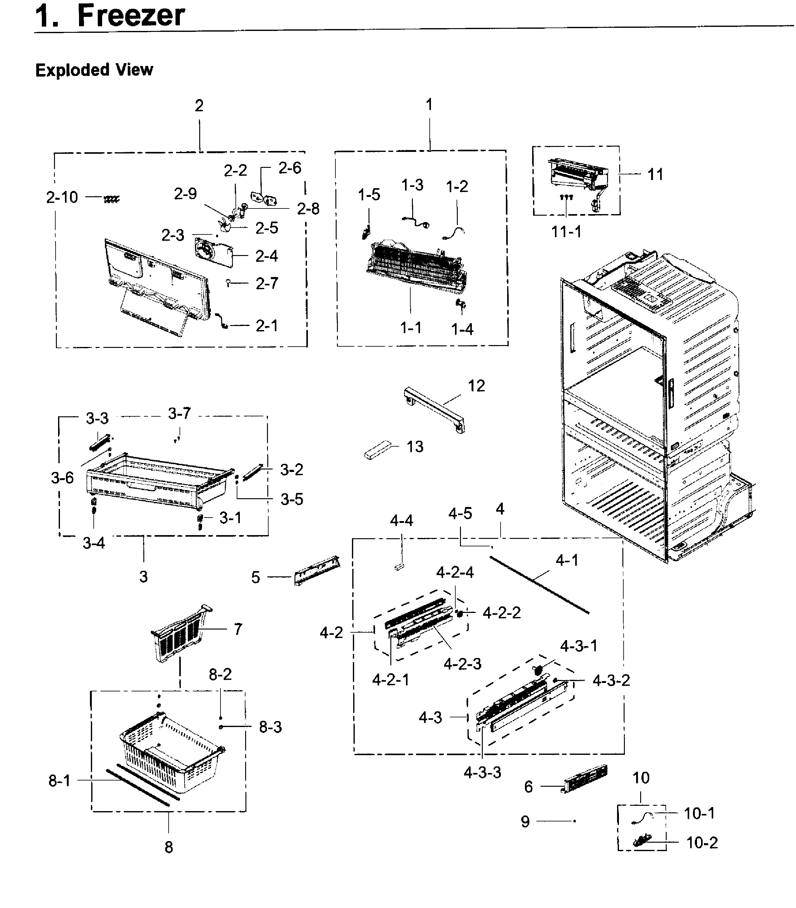 Freezer / icemaker