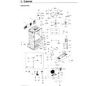 Samsung RF28JBEDBSG/AA-06 cabinet diagram