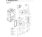 Samsung RF28JBEDBSG/AA-06 fridge door l diagram