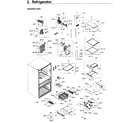 Samsung RF30KMEDBSG/AA-00 refrigerator / icemaker diagram