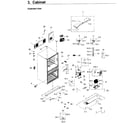 Samsung RF30KMEDBSG/AA-00 cabinet diagram