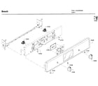 Bosch HBN5651UC/03 control panel diagram