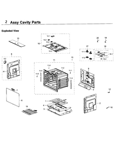 Cavity parts
