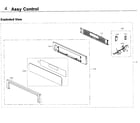 Samsung NV51K6650SS/AA-00 control asy diagram