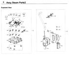 Samsung NV51K6650DG/AA-00 steam parts 2 diagram