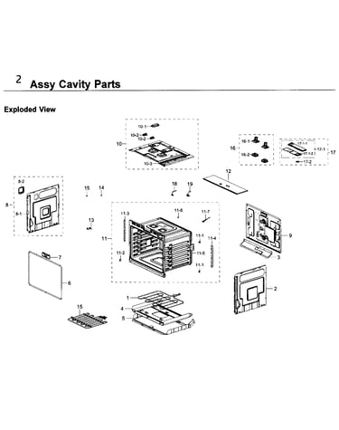 Cavity parts