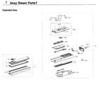 Samsung NV51K7770SG/AA-00 steam parts 1 diagram